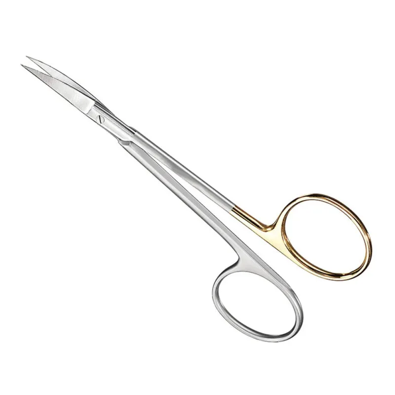 6-35-800x800.jpg Suture-/gum scissors, 13 cm, curved, SC - Image 1