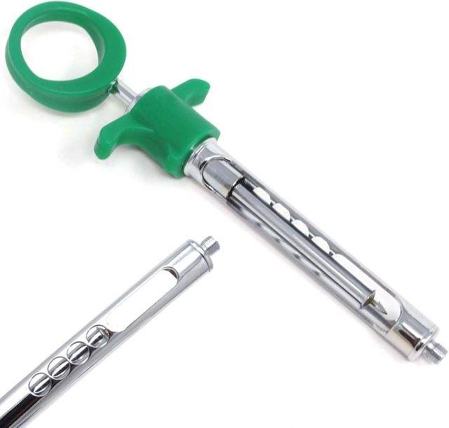 Ae918243ba5ae43fc995751e690e66c6 Dental Self-Aspirating Syringe Anesthesia Injection 1.8ml Green - Image 1
