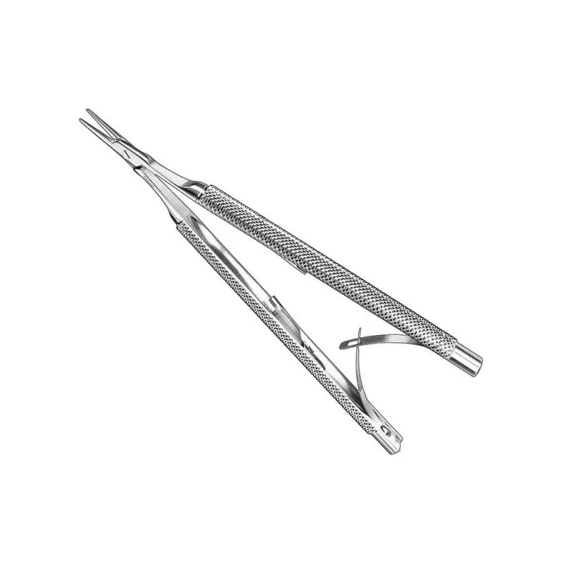 CASTROVIEJO, needle holder, 13 cm, round CASTROVIEJO, needle holder, 13 cm, round - Image 1