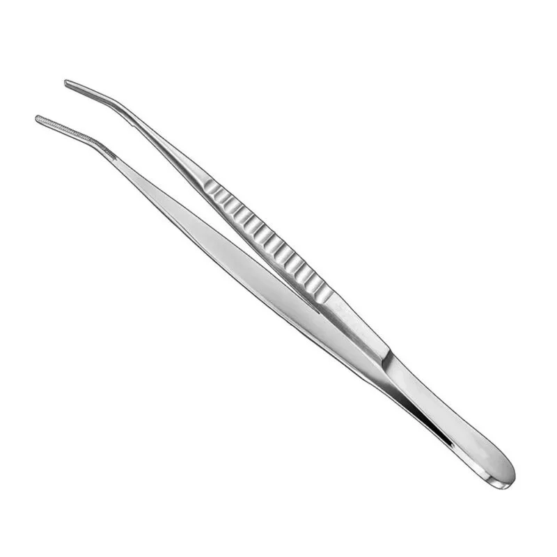 DE BAKEY, atraum. fcps., 15 cm, angled, 2mm DE BAKEY, atraum. fcps., 15 cm, angled, 2mm - Image 1