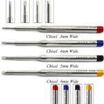 High Quality Set of 4 Dental Bone Spreading Chisel Implant Instruments Stainless Steel