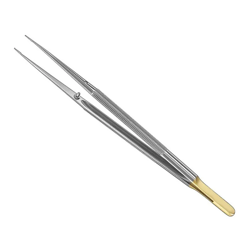 Micro-tissue forceps, 18 cm, cvd., 0, 4 mm Micro-tissue forceps, 18 cm, cvd., 0, 4 mm - Image 1