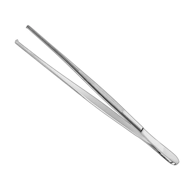 Tissue forceps, 18cm, str., 1×2 t., standard Tissue forceps, 18cm, str., 1×2 t., v.delic - Image 1