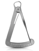 Iwanson Calipers Set 4″ Sharp and Blunt Tips Improved Model - Image 2