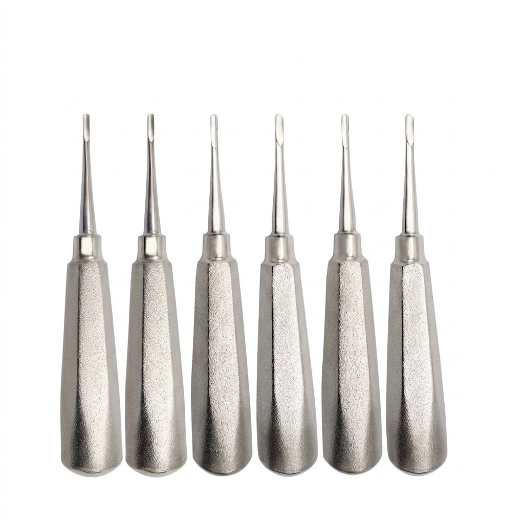 10a Luxating Root Elevator Dental Set of 6 Pcs Stainless Steel Dental Instruments - Image 1