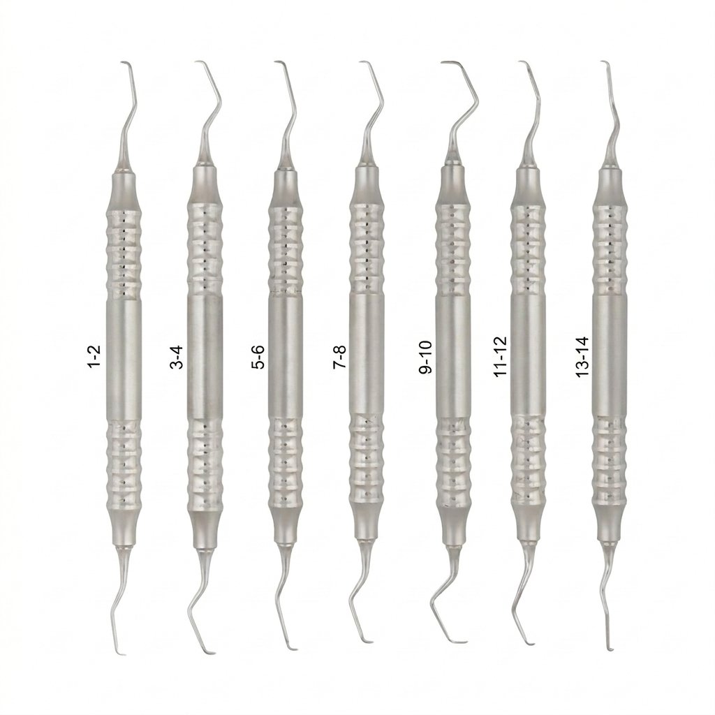 11a Gracey Curette Set of 7 - Image 1