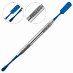 Prichard Periosteal Elevator PR-3 with Blue Titanium Coated Tips Double Ends Hollow Handle