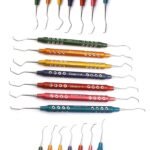 Periodontal Gracey Curettes Set of 7 Pcs Dental Instruments Double Ended