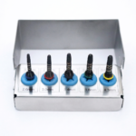 Dental Bone Expander Kit 5pcs Screws Dental Implant Titanium Coated