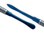 Molt Periosteal #M9 Elevator Blue Tips Hollow Handle - Image 2