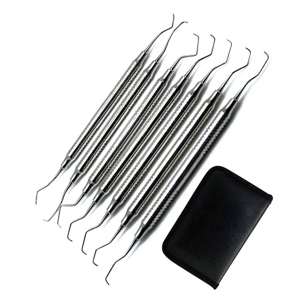 Gemini_Generated_Image_p6smggp6smggp6sm 7 Pcs Gracey Curettes Set Periodontal Scaler - Image 1